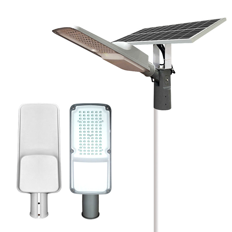 LED extérieure étanche puissance intégrée route jardin lumière LED  lampadaire solaire avec télécommande