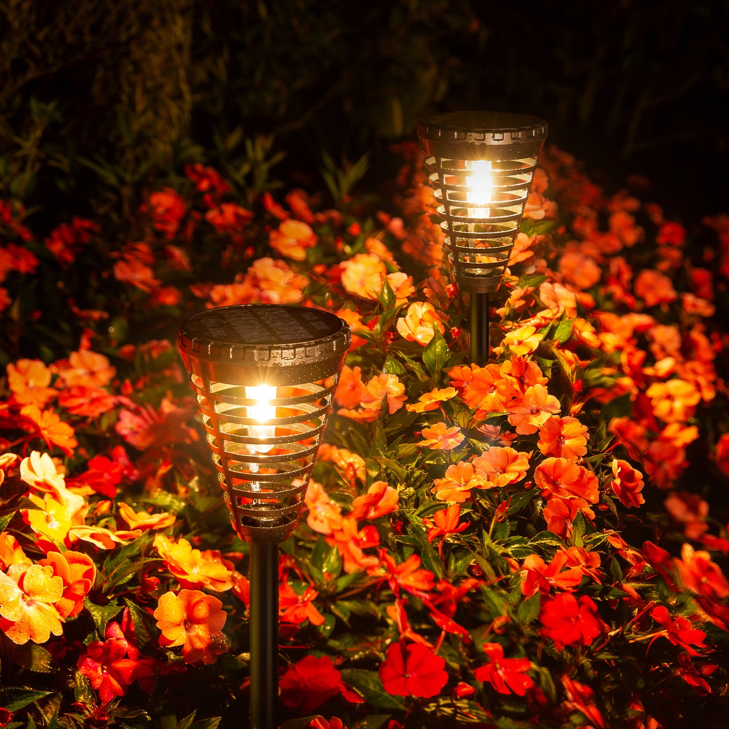 Solar Corona Licht im Freien wasserdichte Villa Garten Dekoration Hof Lampe