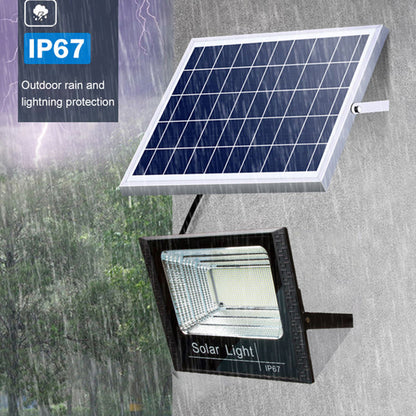 Tragbare Solarleuchte, wasserdicht, IP65, für den Außenbereich, 25 W, 40 W, 60 W, 100 W, 200 W, LED-Solar-Garten-Flutlampe