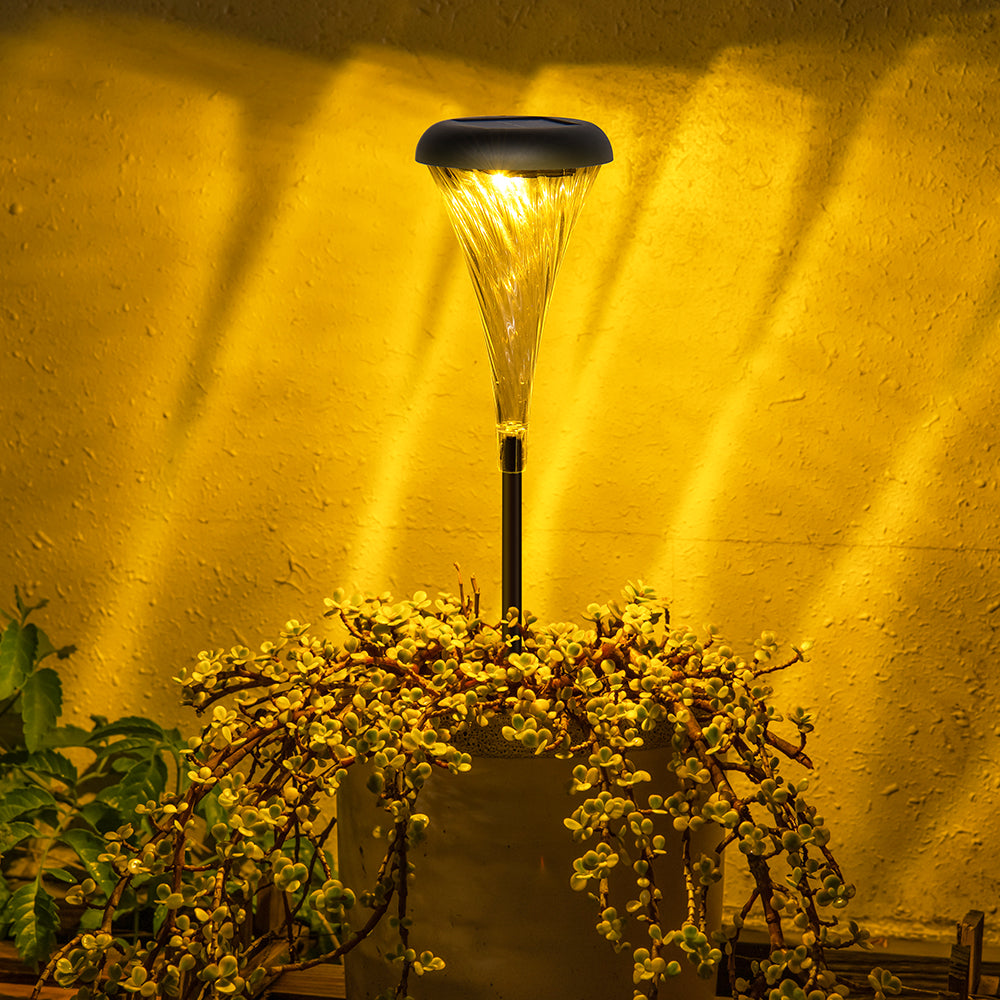 Corne solaire lumière lampadaire décoratif Villa jardin pelouse étanche cour pelouse lampe 2 pièces