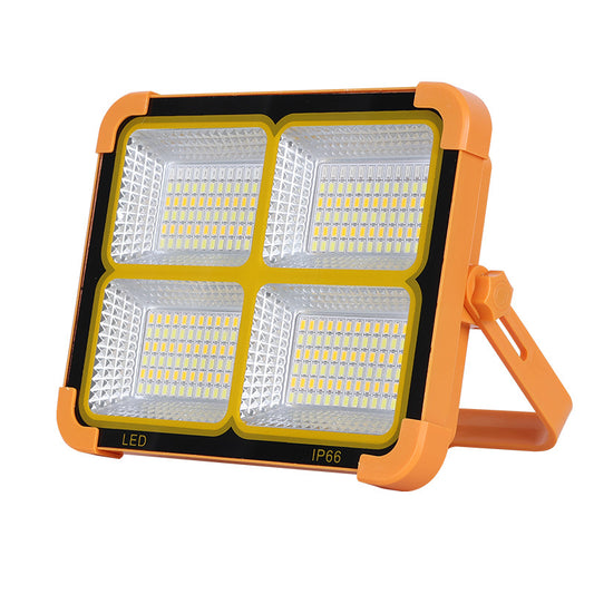 Solar Portable Light Outdoor Flood Lamp IP65 100W 200w Solar Powered Garden Light