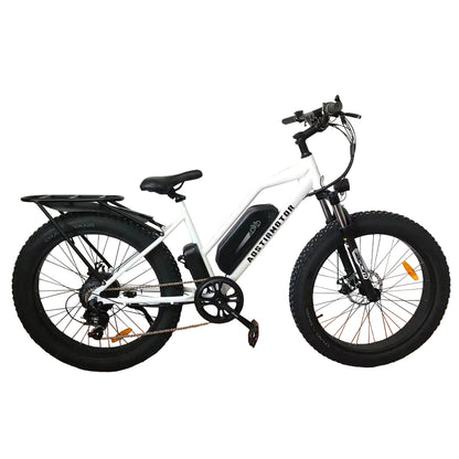 750W AOSTIRMOTOR S07-G Electric Bike, 48V Battery, 26" Fat Tires, Shimano 7-Speed