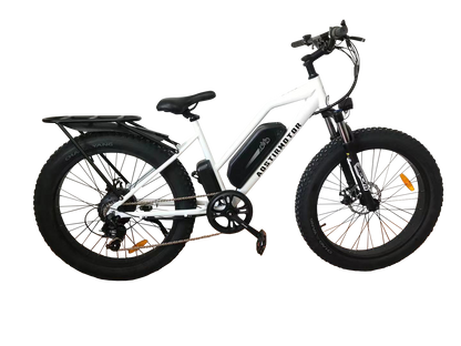 750W AOSTIRMOTOR S07-G Electric Bike, 48V Battery, 26" Fat Tires, Shimano 7-Speed