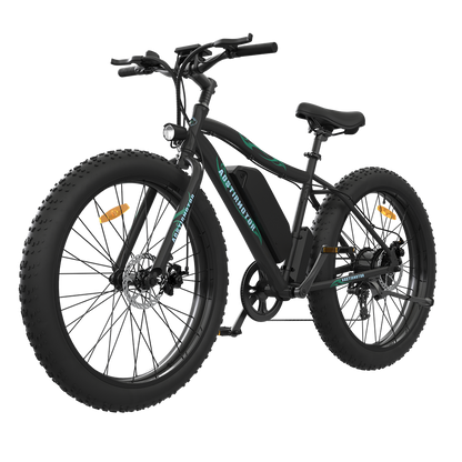 500W Electric Fat Tire Bike for Off-Road, 26" Anti-Skid Tires, 36V Battery