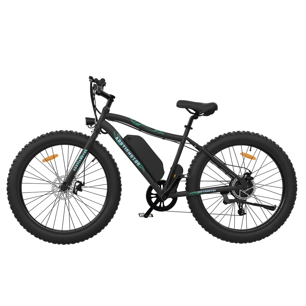 500W Electric Fat Tire Bike for Off-Road, 26" Anti-Skid Tires, 36V Battery