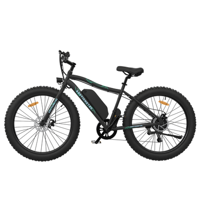 500W Electric Fat Tire Bike for Off-Road, 26" Anti-Skid Tires, 36V Battery