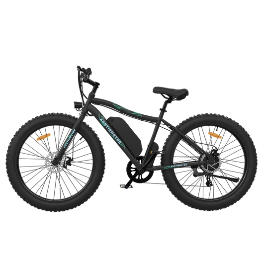 500W Electric Fat Tire Bike for Off-Road, 26" Anti-Skid Tires, 36V Battery