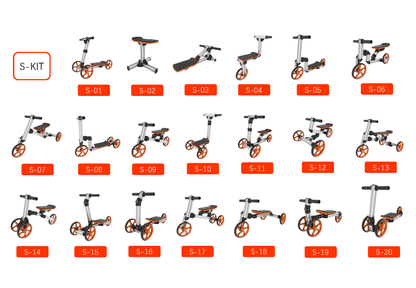 Modular Electric Toy Kit for Kids, 500W Motor, 18V Battery, Eco-Friendly Materials