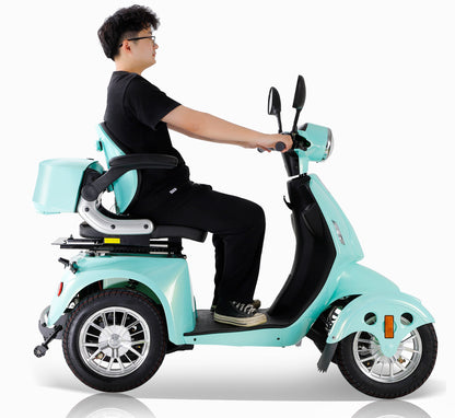 800W Mobility Scooter for Seniors, 60V Battery, Adjustable Seat, Intelligent System