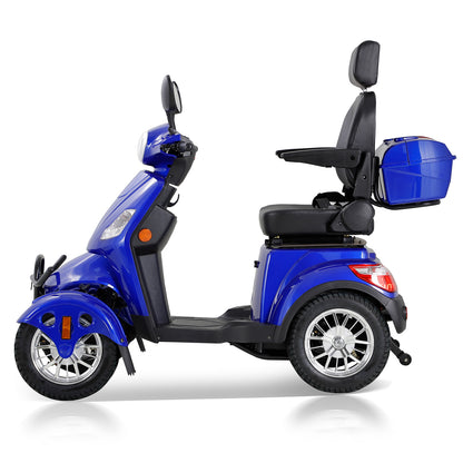 800W All-Terrain Mobility Scooter, 60V Battery, Full LED Lights, 16" Tires