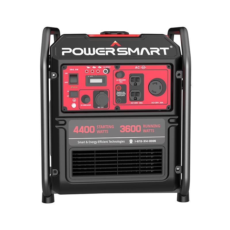 Power Smart 4400-Watt RV Ready Open Frame Inverter Generator,EPA Compliant MB 5040 B