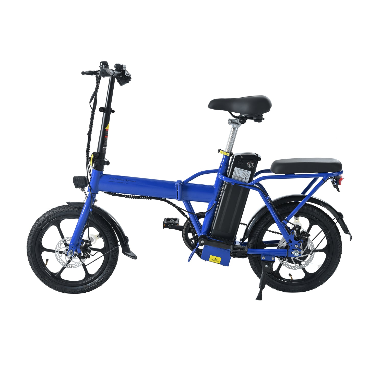 500W Foldable Electric Bike for Adults & Teens, 42V Battery, 20 Mile Range, 15.5MPH