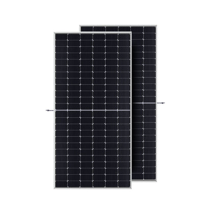 Panneau solaire PERC double face de qualité A 166mm, 370 ~ 455w, 9BB, verre double couche