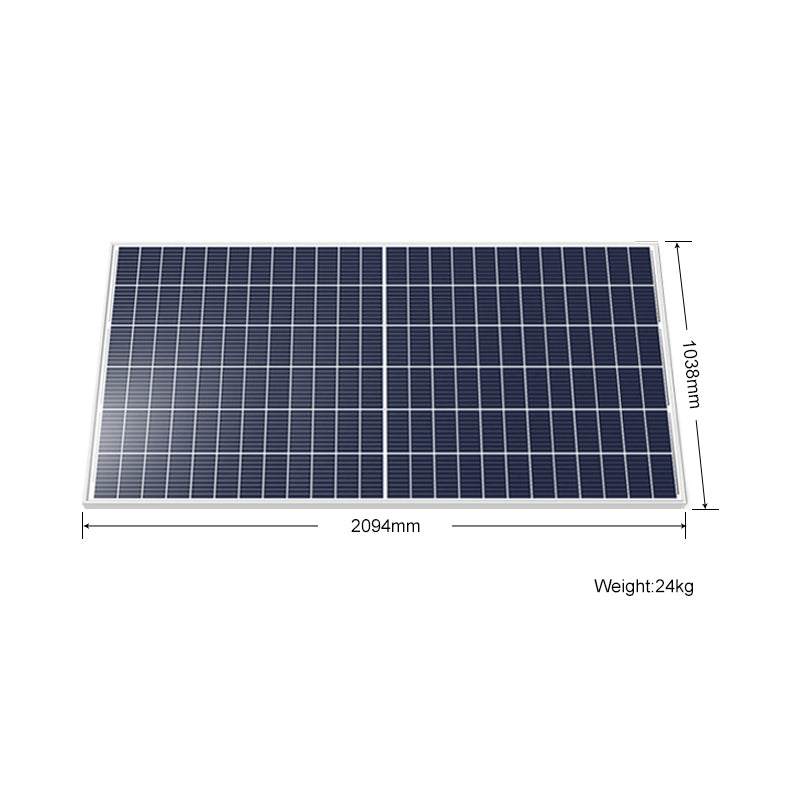 NKM 144 خلية 570 واط-580 واط نصف خلية عالية الكفاءة نوع TOPcon الألواح الشمسية سولاريس كوستو الألواح الشمسية لنظام الطاقة الشمسية