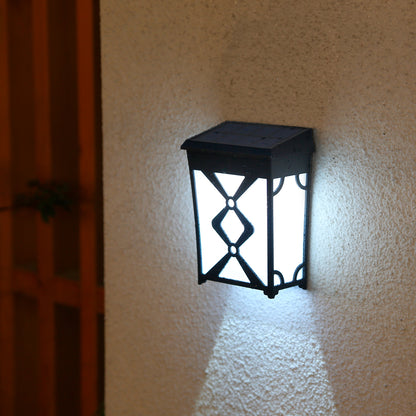 Solar Vintage LED Wandleuchte Wasserdichte Outdoor Garten Wandhalterung Induktion Solar Wandleuchte Licht
