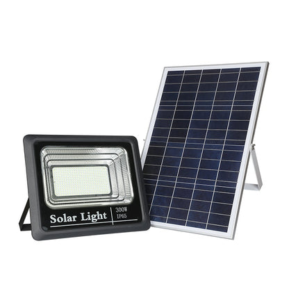 Lumière portative solaire étanche Ip65 extérieure 25W 40W 60W 100W 200W lampe d'inondation solaire de jardin LED