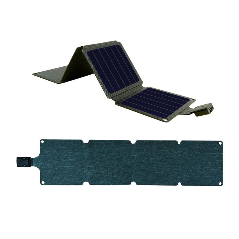 Small 13W foldable portable mobile phone charging solar panel