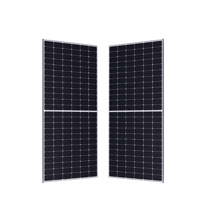 لوحة شمسية PERC على الوجهين من الدرجة A 166 مم 370 ~ 455 وات 9BB لوحة شمسية زجاجية مزدوجة الطبقة