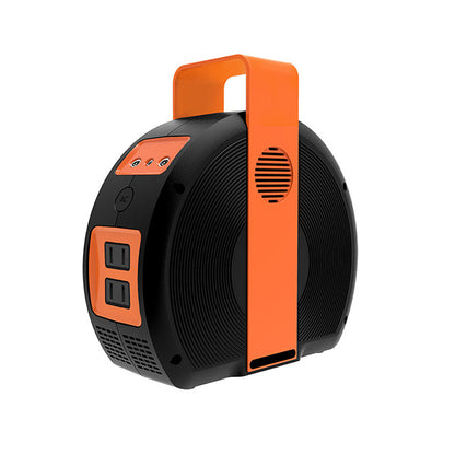 Solar Generator with AC/DC Sockets, Spare Lithium Battery - 100W Output Power, 42000mAh/3.7V Capacity - Ideal for Home Energy Storage and Outdoor Use